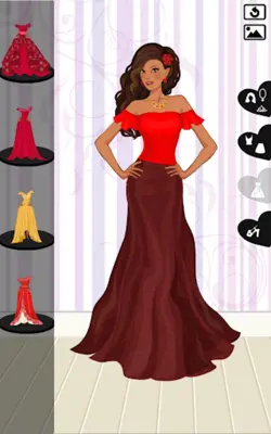 Latin Princess royal dress up android App screenshot 2