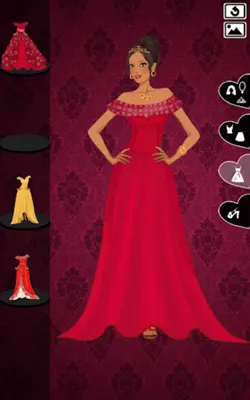 Latin Princess royal dress up android App screenshot 3