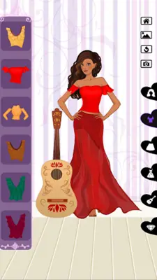 Latin Princess royal dress up android App screenshot 4