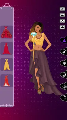 Latin Princess royal dress up android App screenshot 6