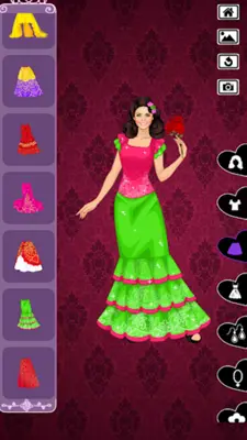 Latin Princess royal dress up android App screenshot 7